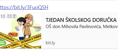 Tjedan školskog doručka