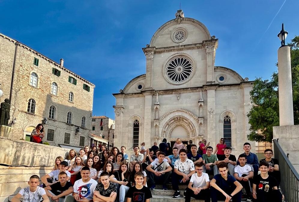 Izvanučionička nastava osmaša (Šibenik – Zadar- Nin)