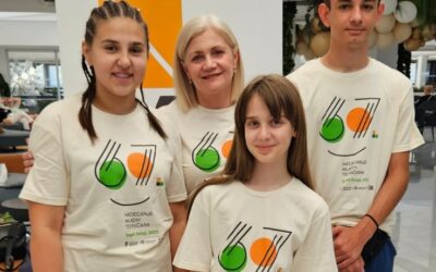 Erika, Patricija i Luka sudjelovali na državnoj razini 67. natjecanja mladih tehničara