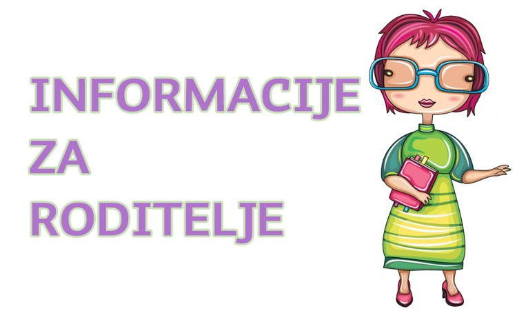OBAVIJEST – INFORMACIJE/INDIVIDUALNI RAZGOVORI