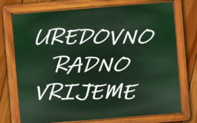 UREDOVNO RADNO VRIJEME