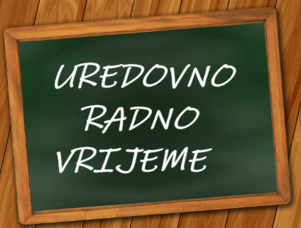 UREDOVNO RADNO VRIJEME
