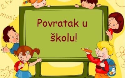 OBAVIJEST ZA PRVI DAN ŠKOLE