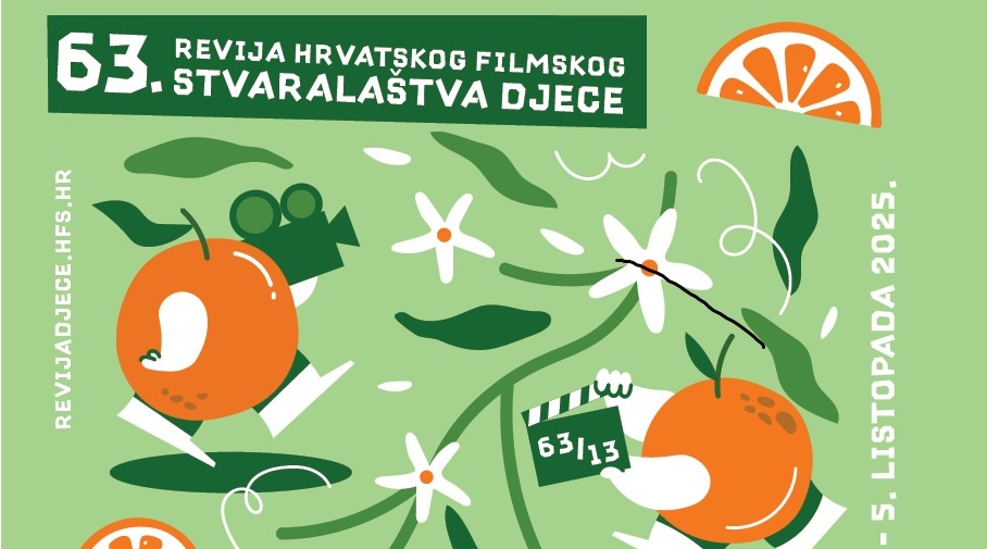 63. Revija hrvatskog filmskog stvaralaštva djece i 13. Smotra hrvatskog školskog filma – POZIVNICA
