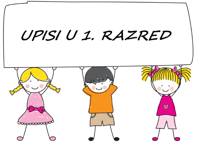 OBAVIJEST O UPISU DJECE U PRVI RAZRED ZA ŠKOLSKU 2026./2027. GODINU