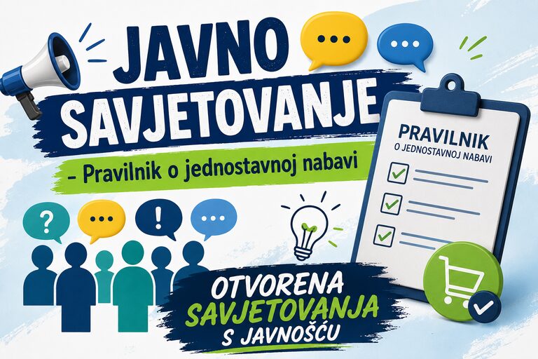 JAVNO SAVJETOVANJE – Pravilnik o jednostavnoj nabavi